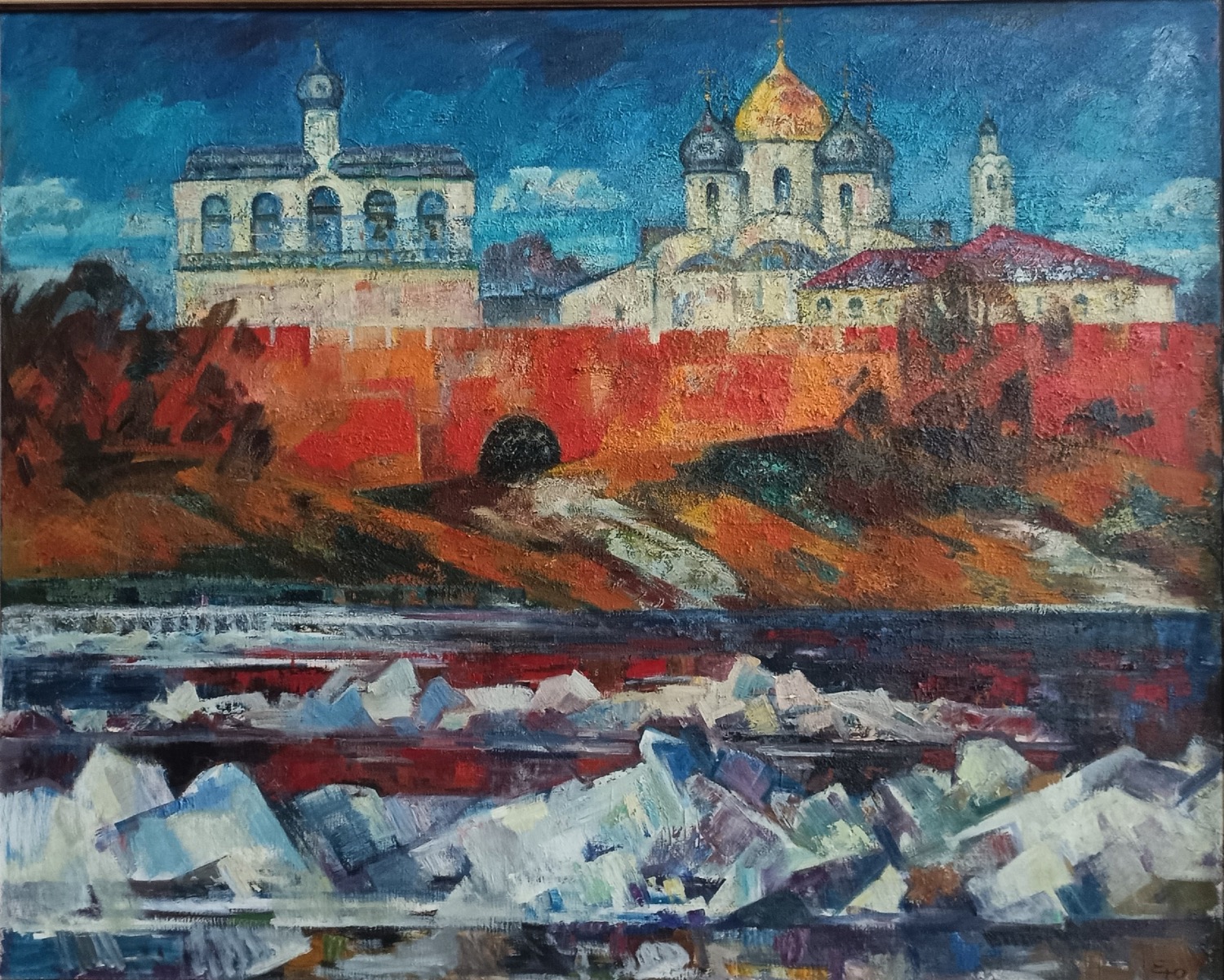 Ю. И. Ерышев. Лёд с Ильменя пошёл. 2005-2008.
